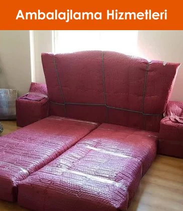 Yağmur Nakliyat ambalajlama çalışması